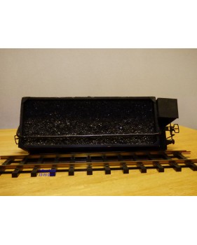 BLZ / GMP ???, wagon tombereau à guérite   à  2 essieux  SNCF  