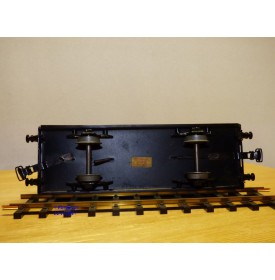 BLZ / GMP ???, wagon tombereau à guérite   à  2 essieux  SNCF  