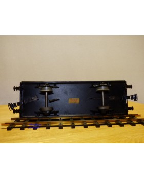 BLZ / GMP ???, wagon tombereau à guérite   à  2 essieux  SNCF  