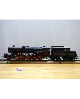 Märklin 3416,  loco Decapod 150 série ( Br )  52   à tender avec cabine  ÖBB  neuf   BO
