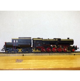 Märklin 3416,  loco Decapod 150 série ( Br )  52   à tender avec cabine  ÖBB  neuf   BO
