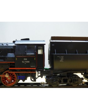 Märklin 3416,  loco Decapod 150 série ( Br )  52   à tender avec cabine  ÖBB  neuf   BO