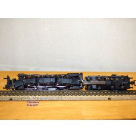Märklin 3416,  loco Decapod 150 série ( Br )  52   à tender avec cabine  ÖBB  neuf   BO