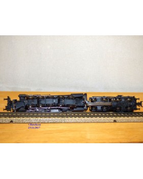Märklin 3416,  loco Decapod 150 série ( Br )  52   à tender avec cabine  ÖBB  neuf   BO