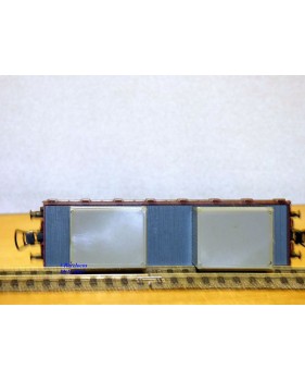 PIKO 5/6416-018, wagon plat chargé de 2 conteneurs  DR  neuf    BO 