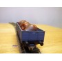ELECTROTREN  1110, wagon tombereau  chargé d' amphores    RENFE  