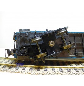 LILIPUT ancien 201 wagon plat chargé de 4 conteneurs ( cadres)  NS  BO