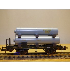 TRIX 23915, coffret 3  wagons Gaswagen   Königlich Bayerische Staatsbahnen   K.B.Stb.  Neuf   BO