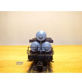 TRIX 23915, coffret 3  wagons Gaswagen   Königlich Bayerische Staatsbahnen   K.B.Stb.  Neuf   BO