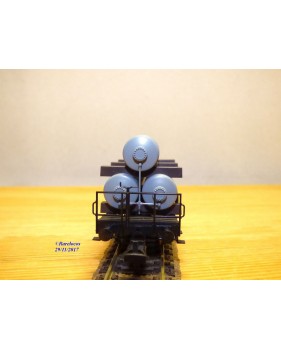 TRIX 23915, coffret 3  wagons Gaswagen   Königlich Bayerische Staatsbahnen   K.B.Stb.  Neuf   BO