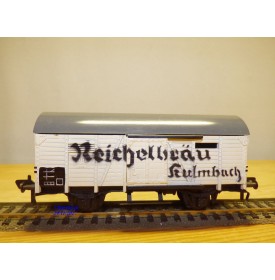 FLEISCHMANN 1461-2, wagon couvert  KULMBACHER REICHELBRÄU   DB   neuf   BO 