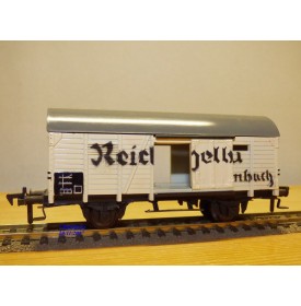 FLEISCHMANN 1461-2, wagon couvert  KULMBACHER REICHELBRÄU   DB   neuf   BO 