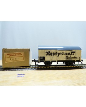 FLEISCHMANN 1461-2, wagon couvert  KULMBACHER REICHELBRÄU   DB   neuf   BO 