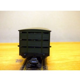 TRIX   23989, wagon couvert ancien  pour transport de volaille   K.B.Sts.B.    neuf     BO