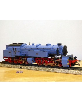 Rivarossi 1025,  locotender 040 + 040  T  Gt 4/4*2  K.B.Sts.B. N°: 5773  bleu pâle   DR   BO