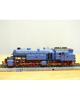 Rivarossi 1025,  locotender 040 + 040  T  Gt 4/4*2  K.B.Sts.B. N°: 5773  bleu pâle   DR   BO