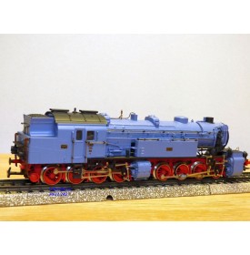 Rivarossi 1025,  locotender 040 + 040  T  Gt 4/4*2  K.B.Sts.B. N°: 5773  bleu pâle   DR   BO