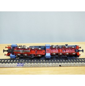 Rivarossi 1025,  locotender 040 + 040  T  Gt 4/4*2  K.B.Sts.B. N°: 5773  bleu pâle   DR   BO