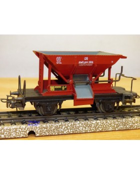 MÄRKLIN   315 . 1,  wagon trémie  pour ballast  DB   BO