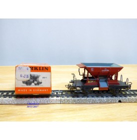 MÄRKLIN   315 . 1,  wagon trémie  pour ballast  DB   BO