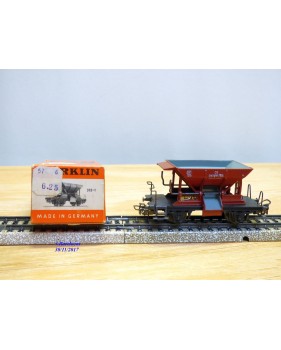 MÄRKLIN   315 . 1,  wagon trémie  pour ballast  DB   BO