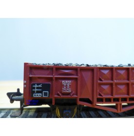FLEISCHMANN 5207 wagon tombereau EUROP type 1215 SNCB BO