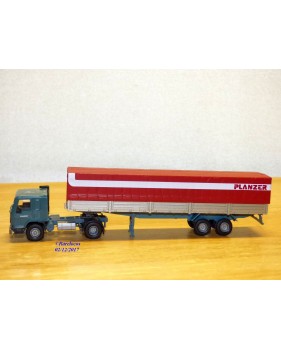 ROCO Minitanks / AKU 02404PL, Camion semi remorque VOLVO FL10  PLANZER      Neuf   BO  1/87  HO