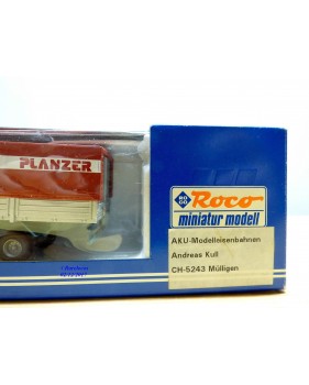 ROCO Minitanks / AKU 02404PL, Camion semi remorque VOLVO FL10  PLANZER      Neuf   BO  1/87  HO