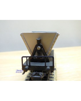 Märklin métal 4617 Wagon surbaissé EVS DB BO