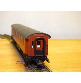 LILIPUT ancien 201 wagon plat chargé de 4 conteneurs ( cadres)  NS  BO