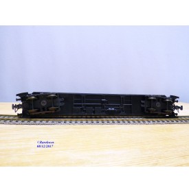 LILIPUT ancien 201 wagon plat chargé de 4 conteneurs ( cadres)  NS  BO