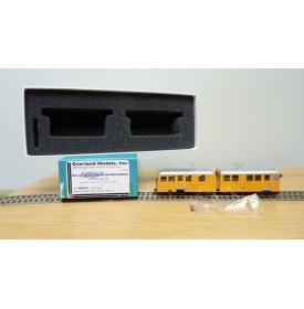 Overland Models ( OMI ) 4310 . 1  voiture d'inspection des rails Milwaukee Road  BO