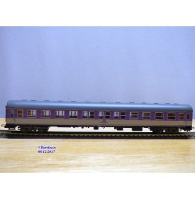 RÖWA 2304 wagon plat chargé de 2 conteneurs LESAGE  DB BO 