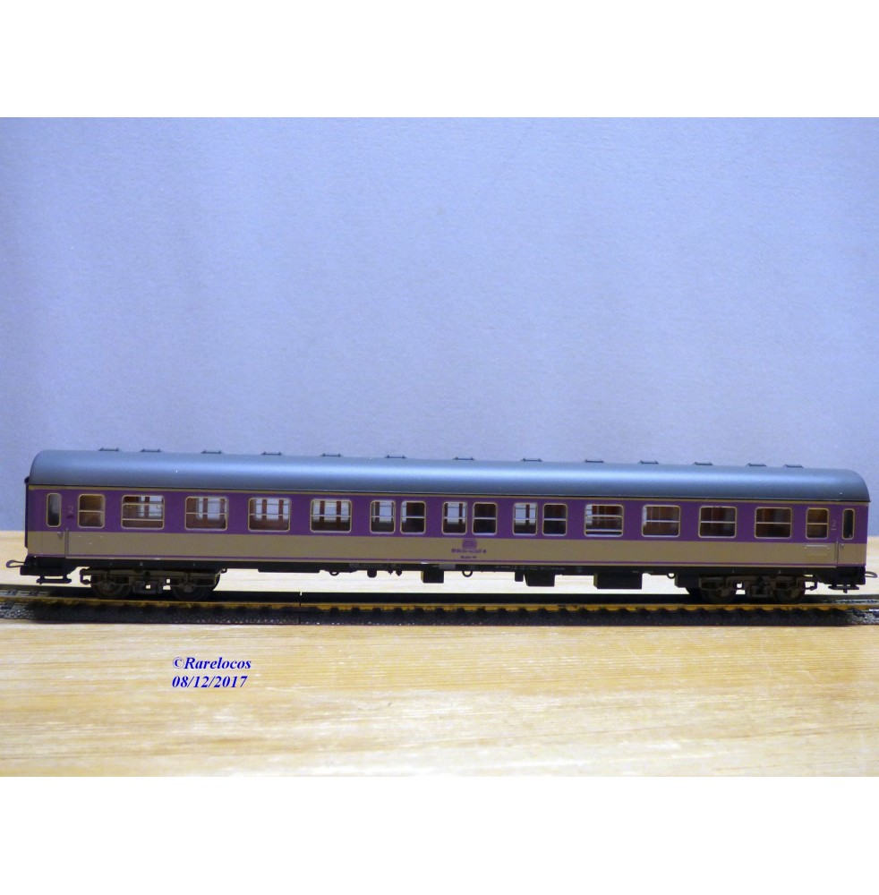 RÖWA 2304 wagon plat chargé de 2 conteneurs LESAGE  DB BO 