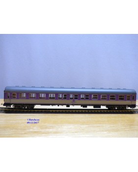 RÖWA 2304 wagon plat chargé de 2 conteneurs LESAGE  DB BO 