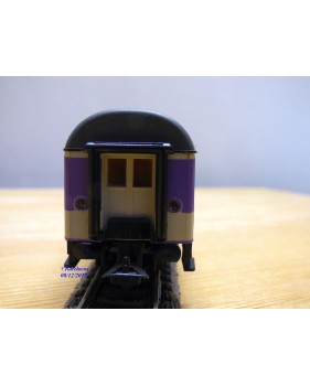 RÖWA 2304 wagon plat chargé de 2 conteneurs LESAGE  DB BO 