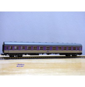 RÖWA 2304 wagon plat chargé de 2 conteneurs LESAGE  DB BO 
