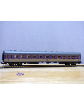 RÖWA 2304 wagon plat chargé de 2 conteneurs LESAGE  DB BO 
