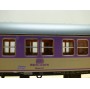 RÖWA 2304 wagon plat chargé de 2 conteneurs LESAGE  DB BO 