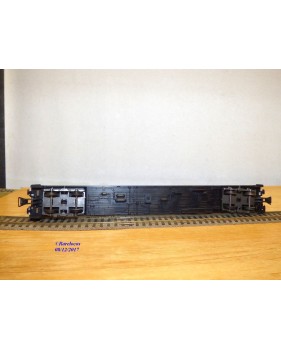 RÖWA 2304 wagon plat chargé de 2 conteneurs LESAGE  DB BO 