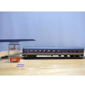RÖWA 2304 wagon plat chargé de 2 conteneurs LESAGE  DB BO 