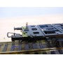 RÖWA 2304 wagon plat chargé de 2 conteneurs LESAGE  DB BO 