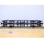 RÖWA 2304 wagon plat chargé de 2 conteneurs LESAGE  DB BO 