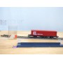 RÖWA 2304 wagon plat chargé de 2 conteneurs LESAGE  DB BO 