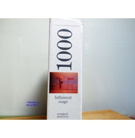 NATHAN 550487, puzzle  1000 pièces  Infiniment Rouge neuf    BO 
