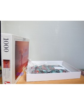 NATHAN 550487, puzzle  1000 pièces  Infiniment Rouge neuf    BO 
