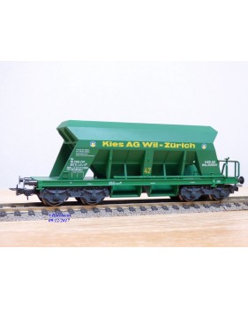 LILIPUT L224634 ,  wagon trémie pour transport de gravier  KIES Ag  Wil  SBB   neuf   BO