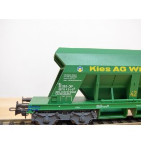 LILIPUT L224634 ,  wagon trémie pour transport de gravier  KIES Ag  Wil  SBB   neuf   BO