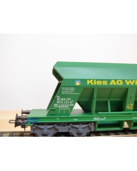 LILIPUT L224634 ,  wagon trémie pour transport de gravier  KIES Ag  Wil  SBB   neuf   BO