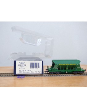 LILIPUT L224634 ,  wagon trémie pour transport de gravier  KIES Ag  Wil  SBB   neuf   BO